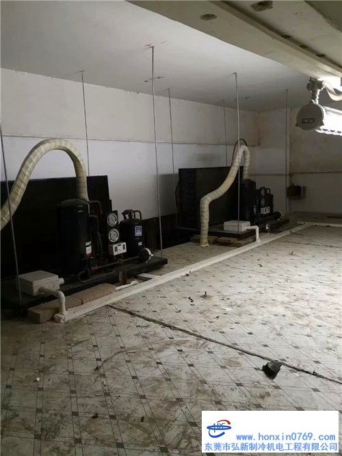 深圳拆裝冷庫(kù)完工交付，邊試機(jī)邊進(jìn)貨